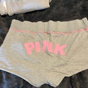 VS Pink sweat shorts